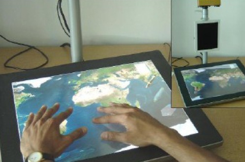 Touch Detection with Overhead Cameras
